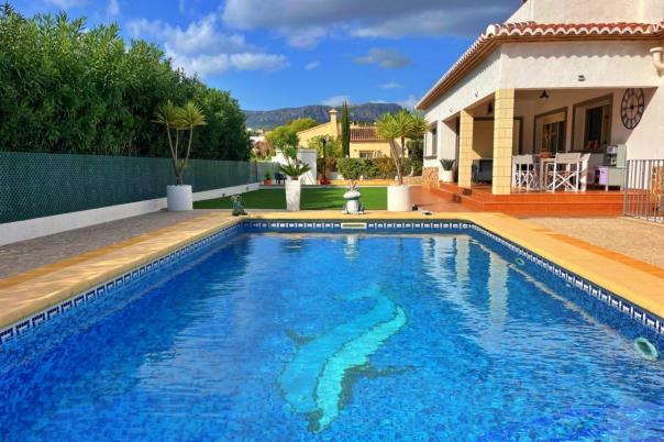 4 bed villa in Calpe