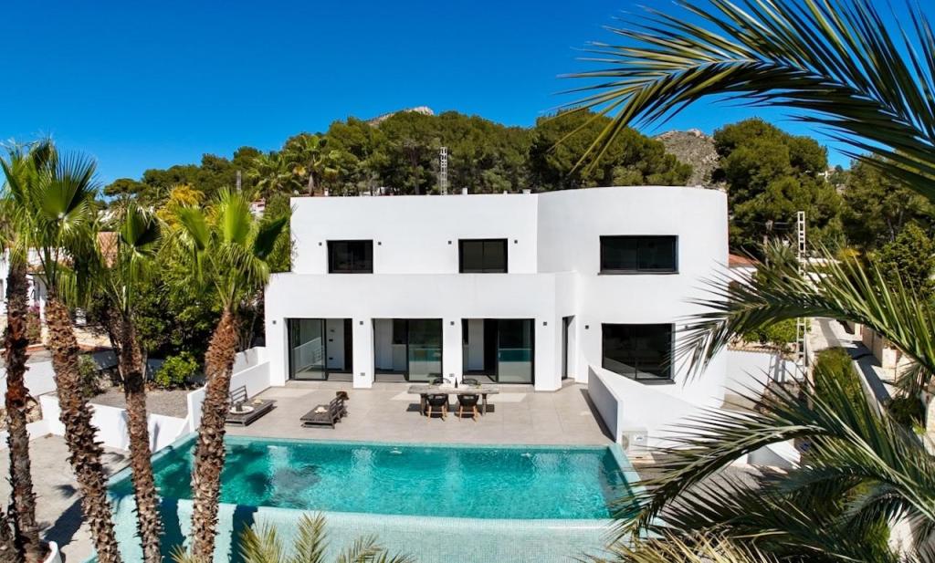 4 bed villas in Moraira