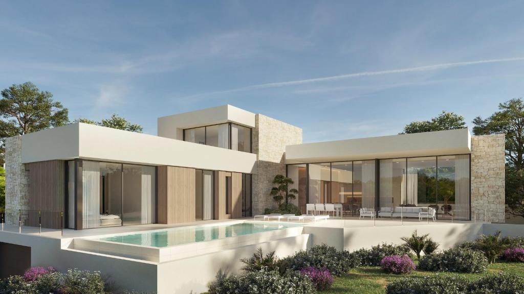 4 bed villas in Moraira