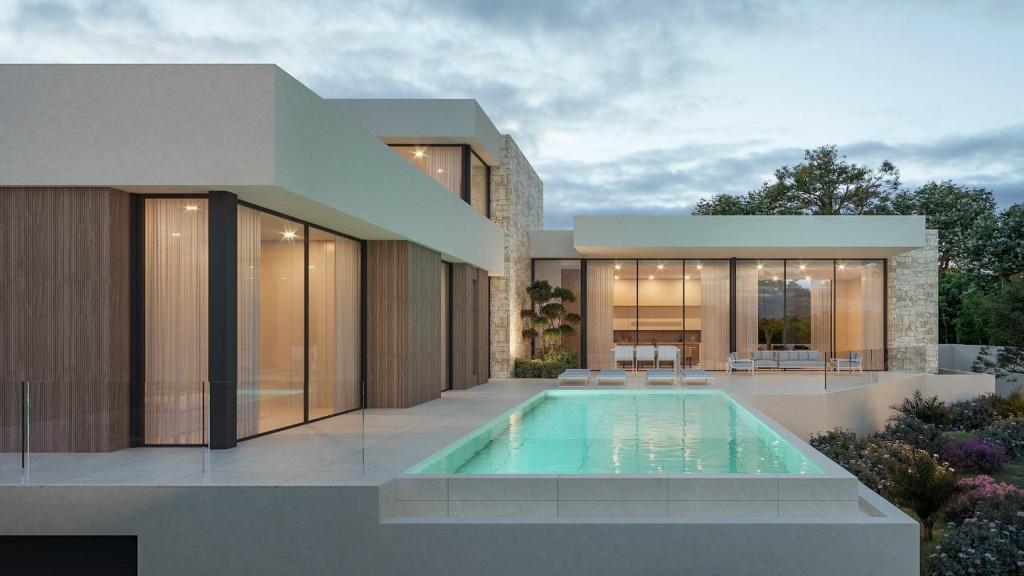 4 bed villas in Moraira