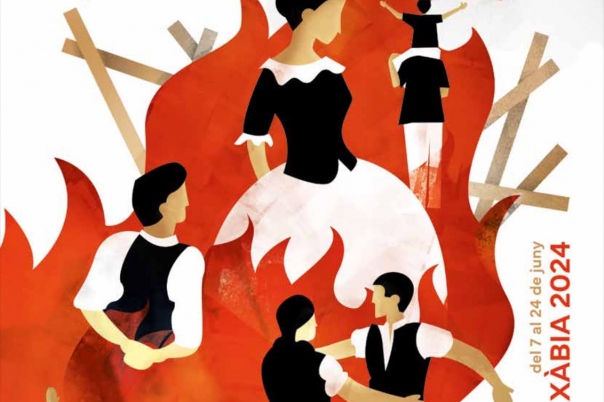 Fiestas in Javea: "Fogueres de Sant Joan" (June 2025)