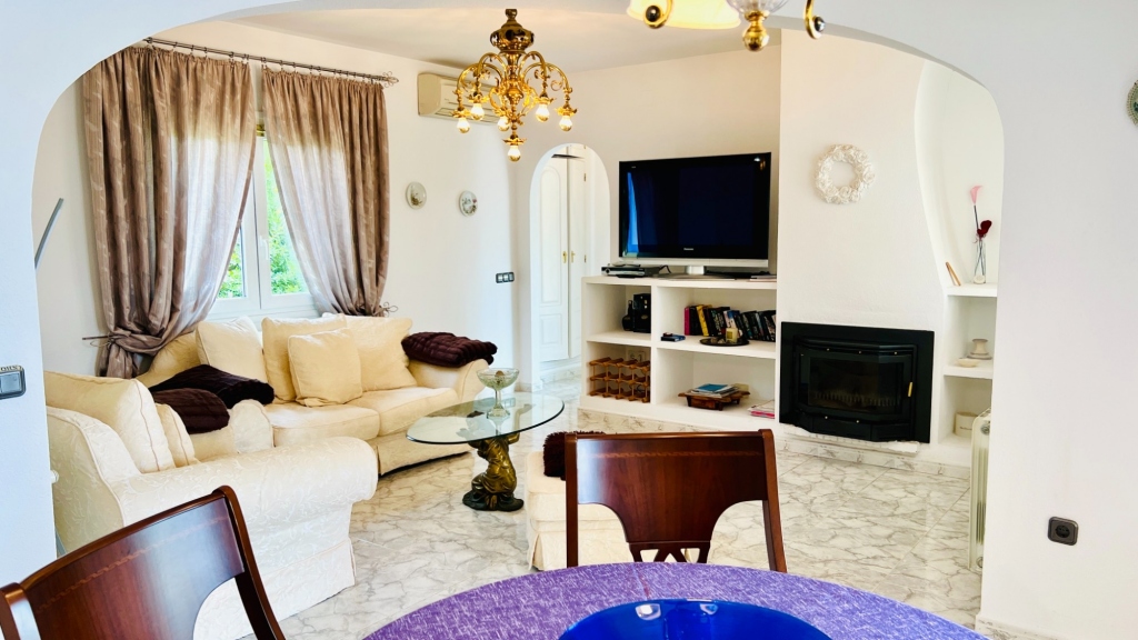 3 bed villa in Moraira