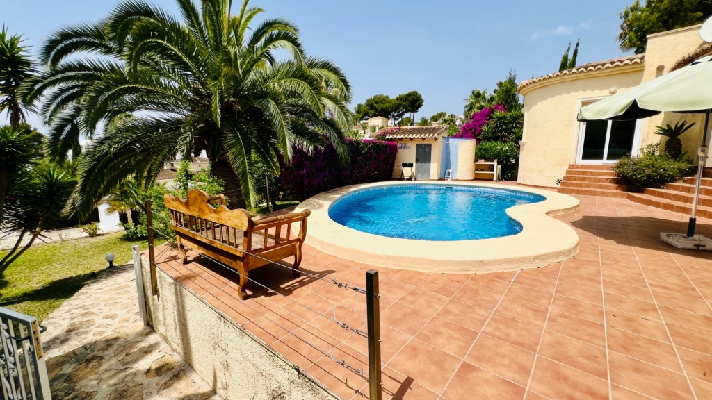 3 bed villa in Moraira