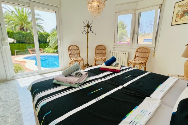 3 bed villa in Moraira