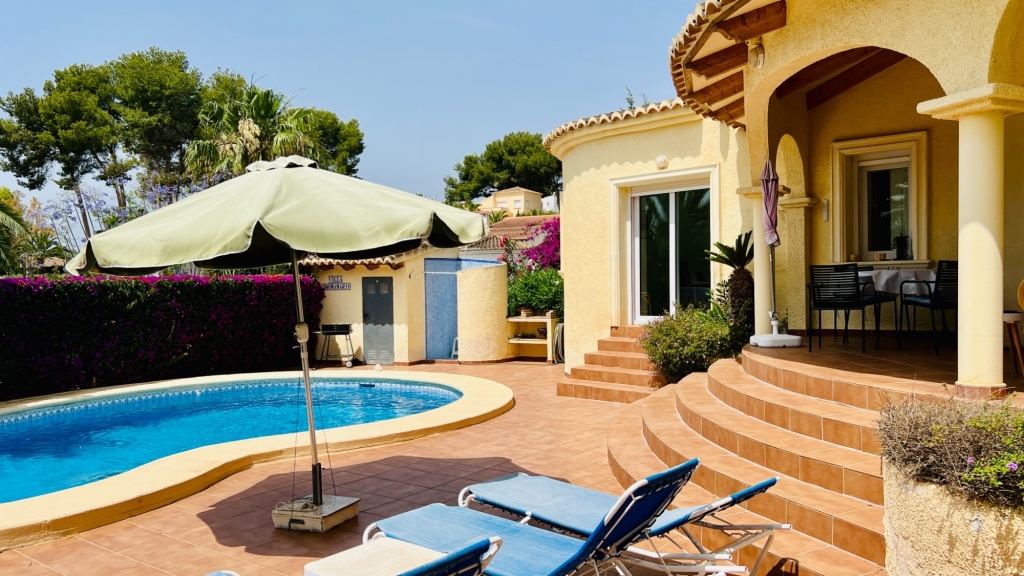 3 bed villa in Moraira