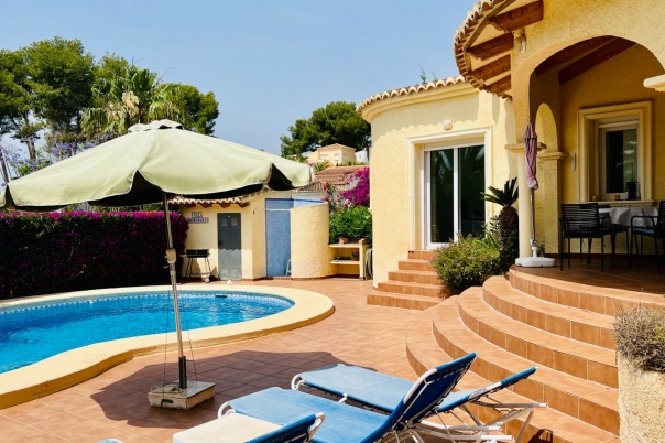 3 bed villa in Moraira