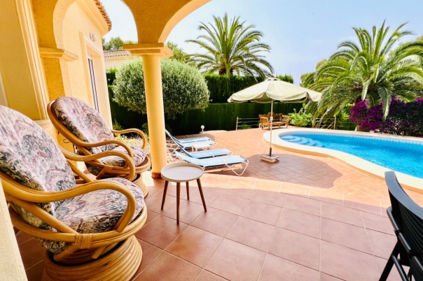 3 bed villa in Moraira