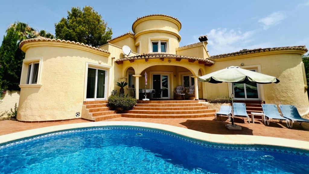 3 bed villa in Moraira