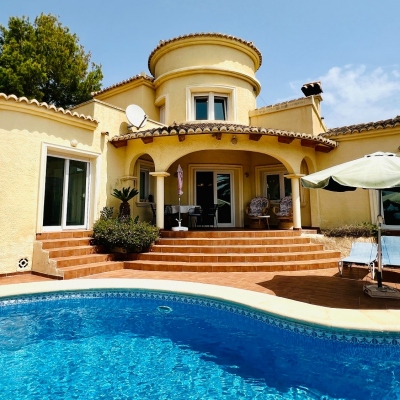 3 bed villa in Moraira