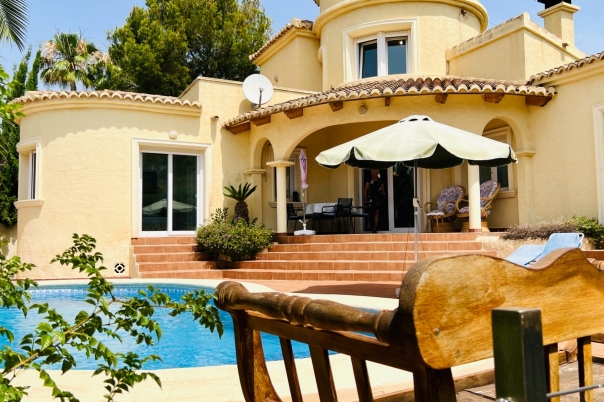 3 bed villa in Moraira