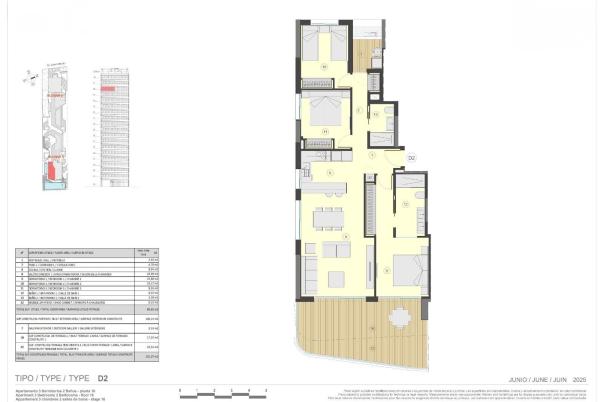 3 bed apartment/flat in Calpe