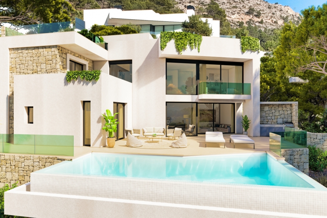 4 bed villa in Altea