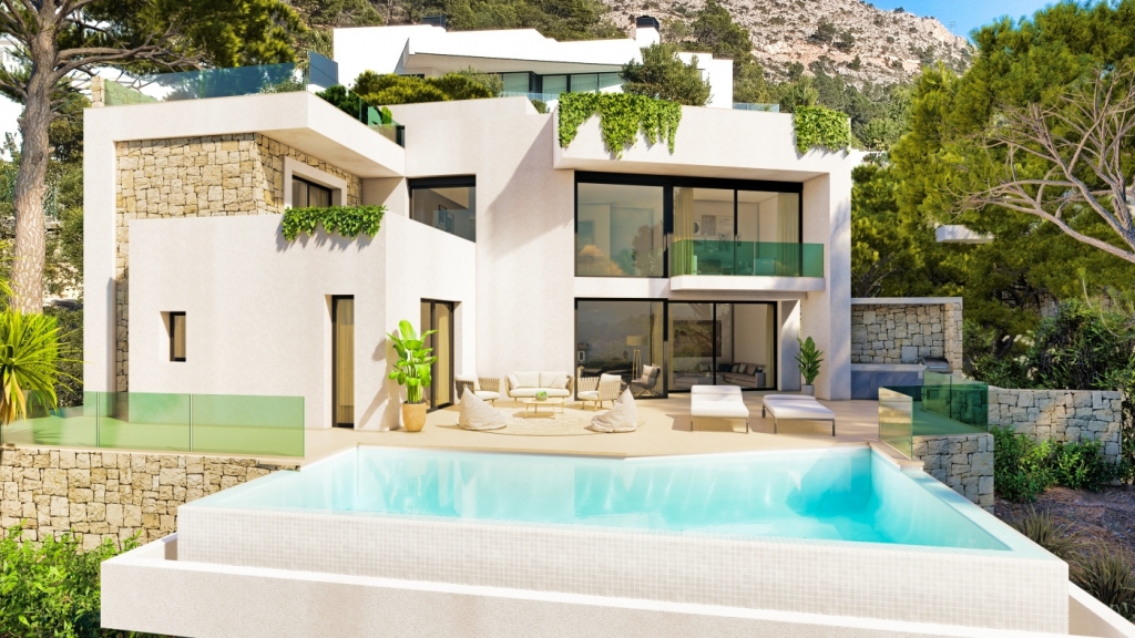 4 bed villa in Altea