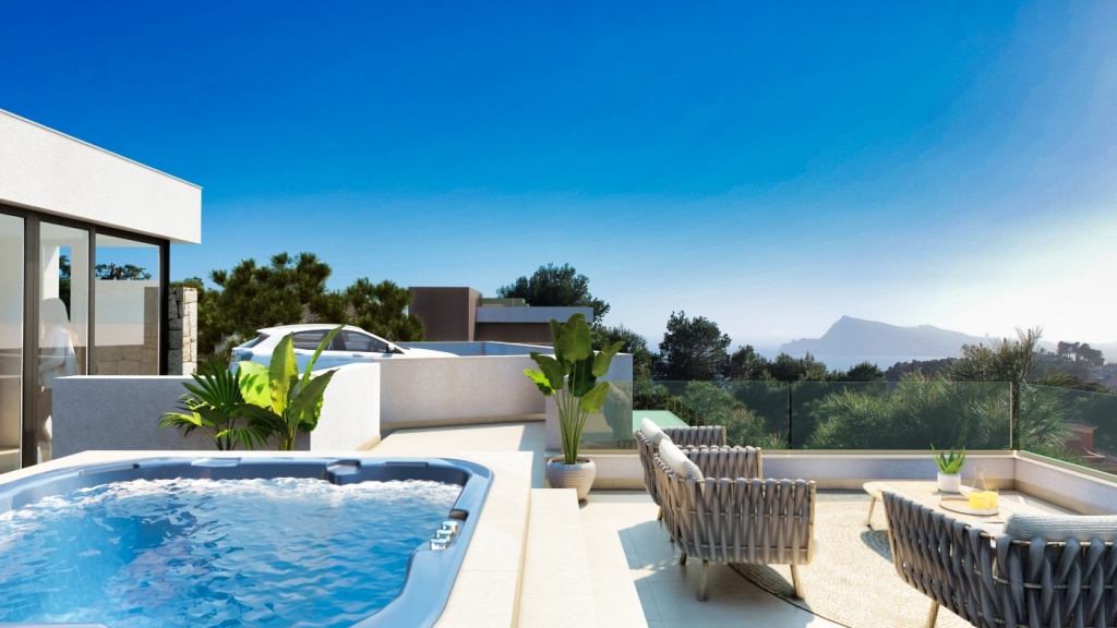 4 bed villa in Altea