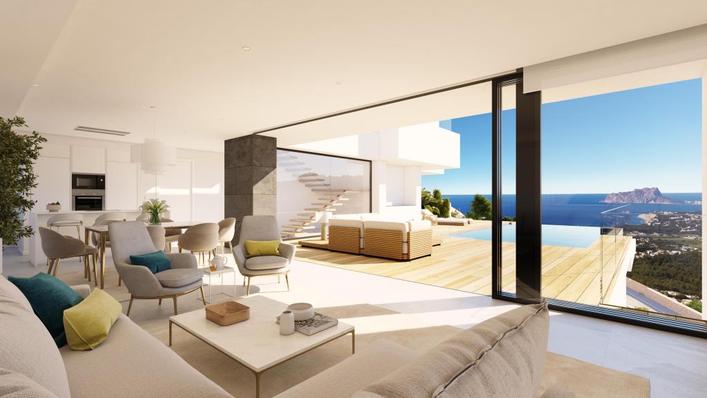 3 bed villas in Benitachell