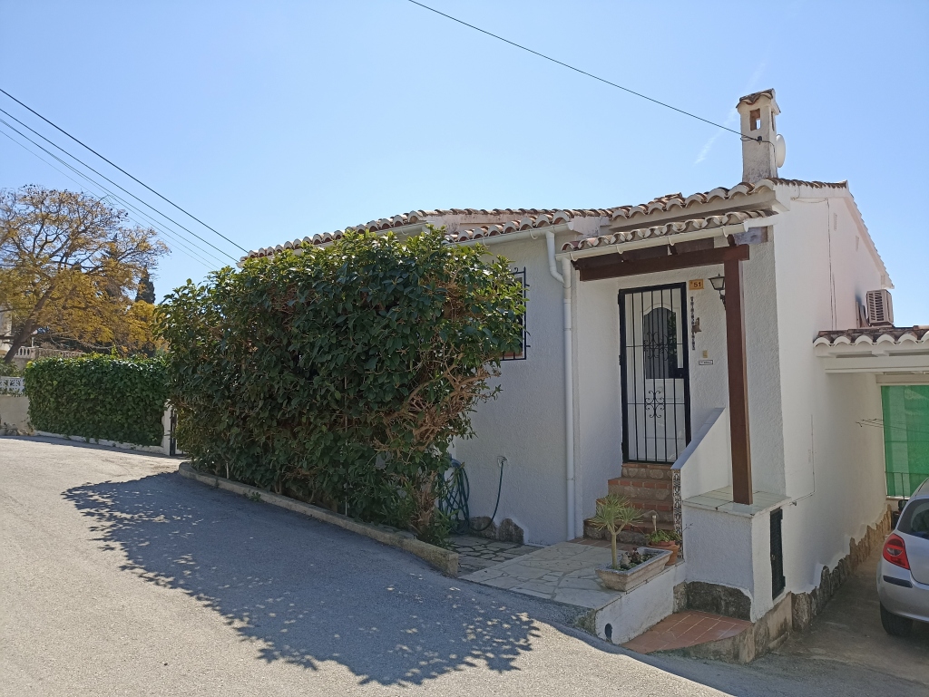 3 bed bungalow in Moraira