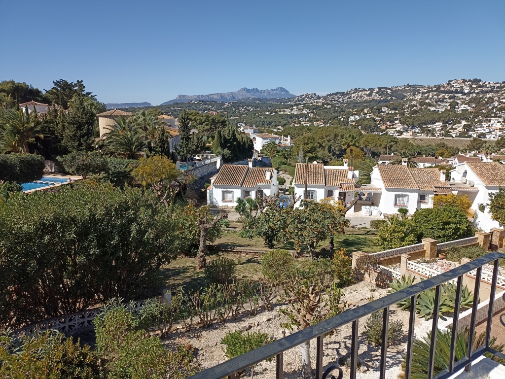 3 bed bungalow in Moraira