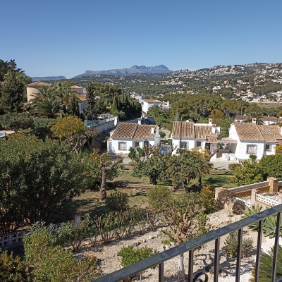 3 bed bungalow in Moraira
