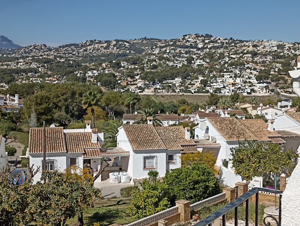 3 bed bungalow in Moraira