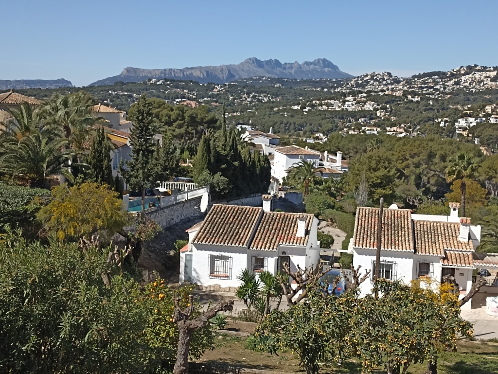 3 bed bungalow in Moraira