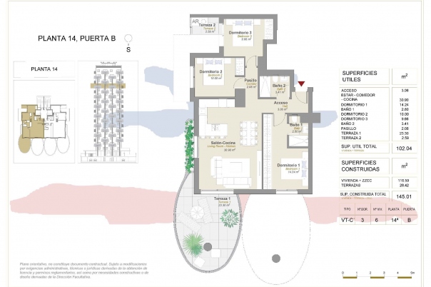 3 bed apartamento in Calpe / Calp