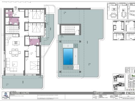 3 bed apartment in Calpe