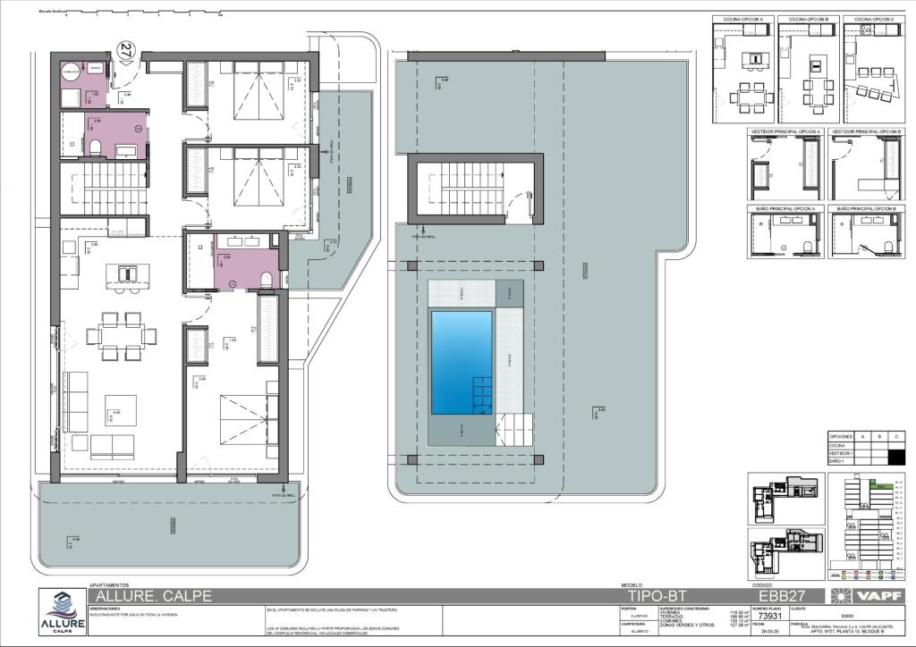 3 bed apartment in Calpe