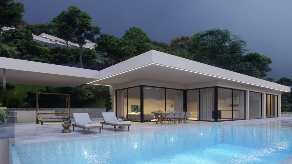 4 bed villa in Altea