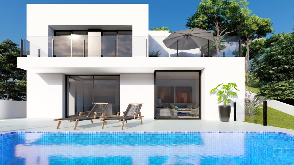 2 bed villas in Benitachell
