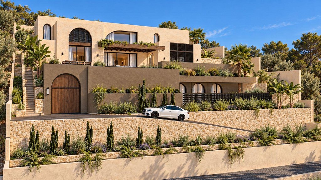 4 bed villas in Moraira