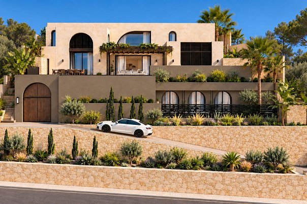 4 bed villas in Moraira