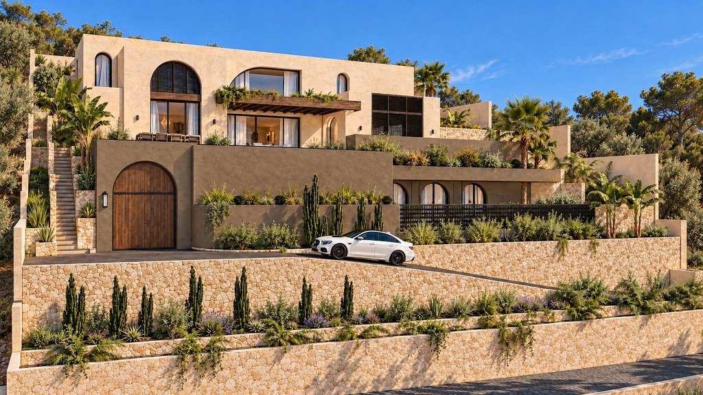4 bed villas in Moraira