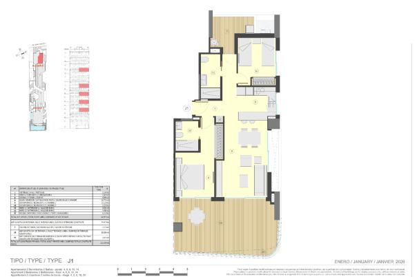 2 bed apartment in Calpe