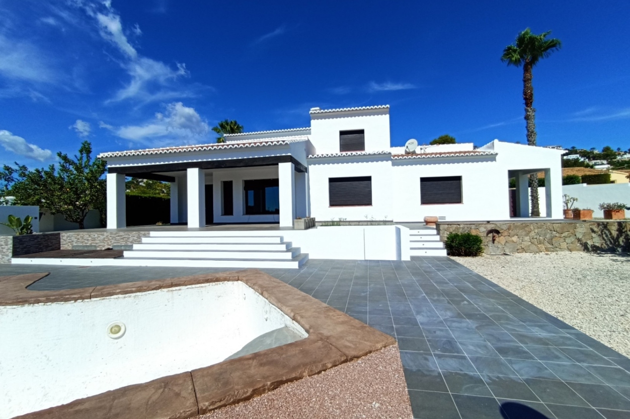 3 bed villa in Moraira
