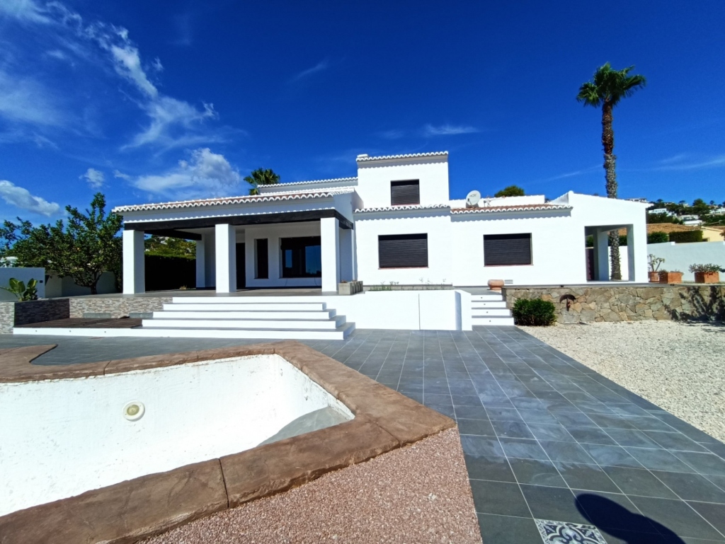 3 bed villa in Moraira