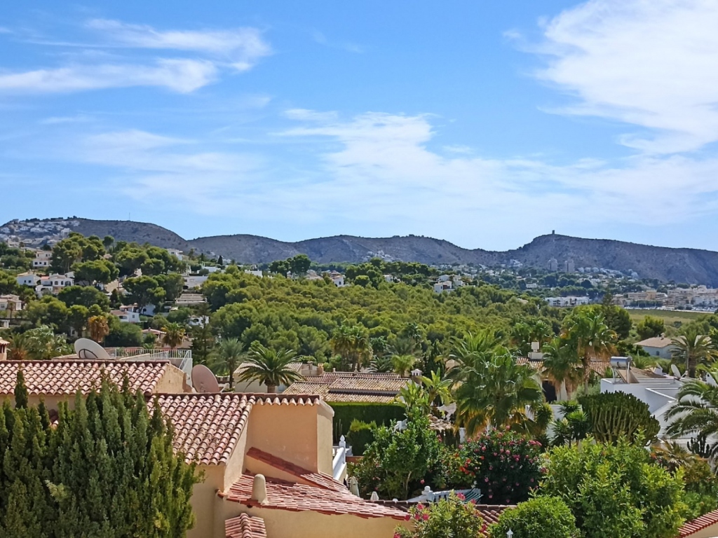 3 bed villa in Moraira