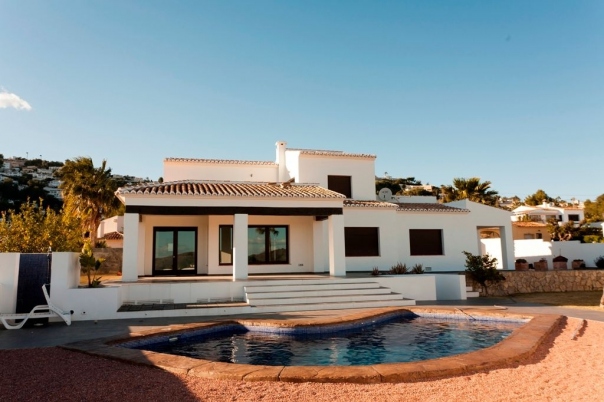 3 bed villa in Moraira