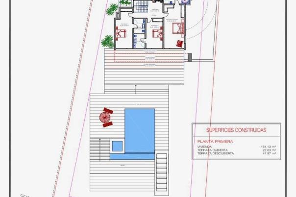 3 bed villas in Moraira
