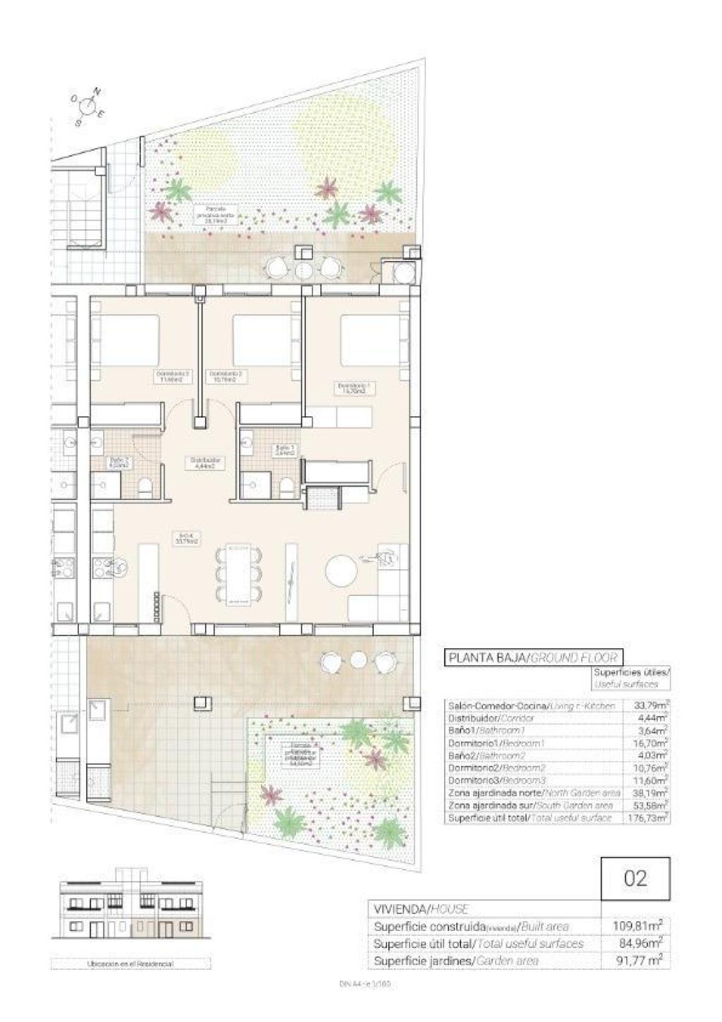 3 bed town_house in Hondón de las Nieves