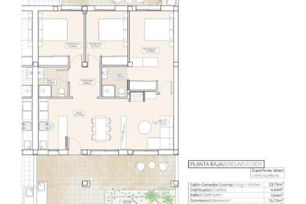 3 bed town_house in Hondón de las Nieves