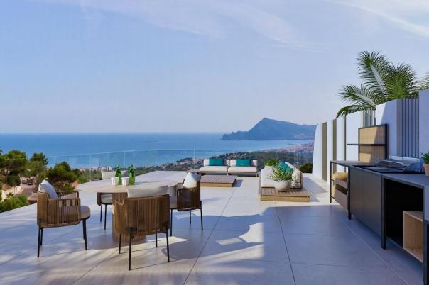 4 bed villas in Altea