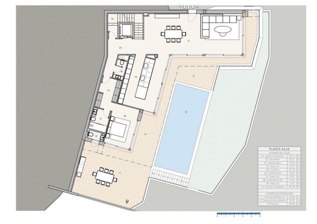 4 bed villas in Altea