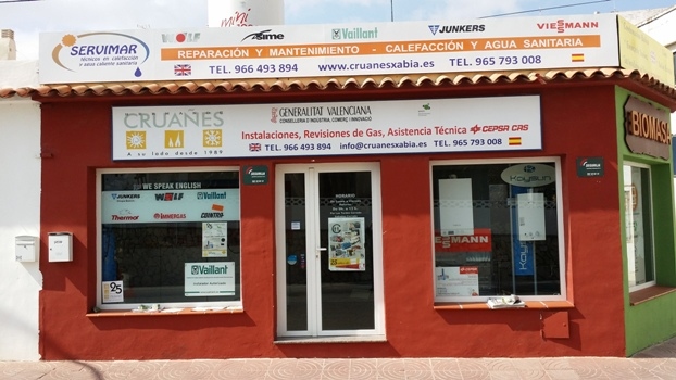 Hermanos Cruañes Javea - Boiler maintenance and Central Heating Repairs