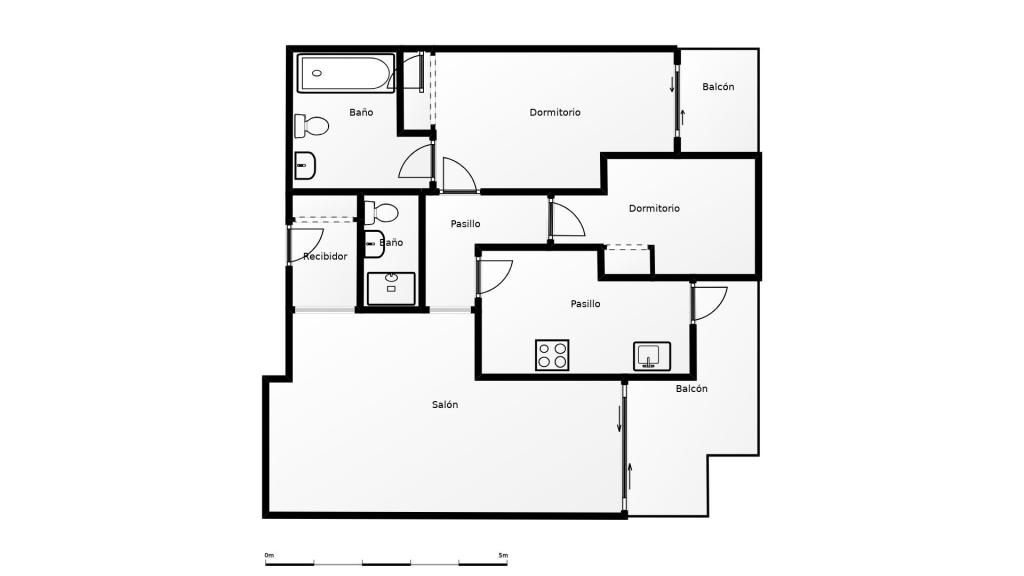 2 bed apartments - flats in Moraira