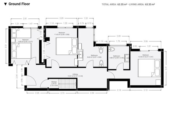 3 bed villa in Benissa