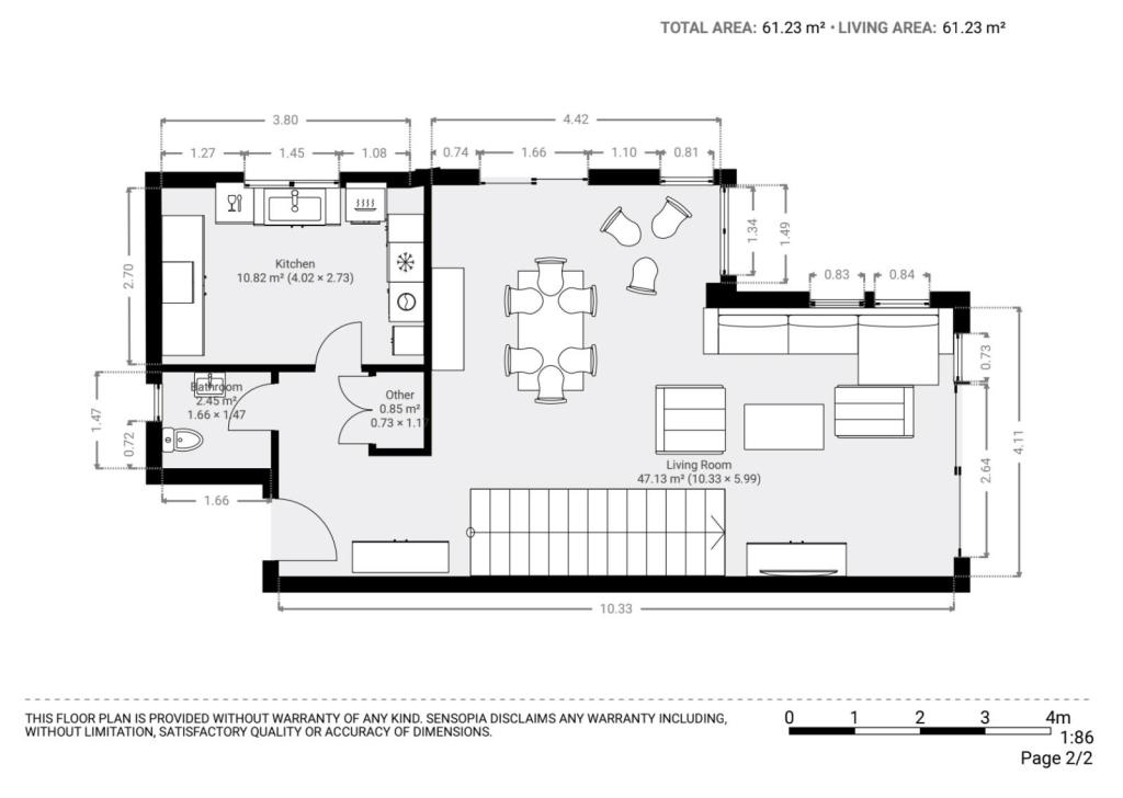 3 bed villa in Benissa
