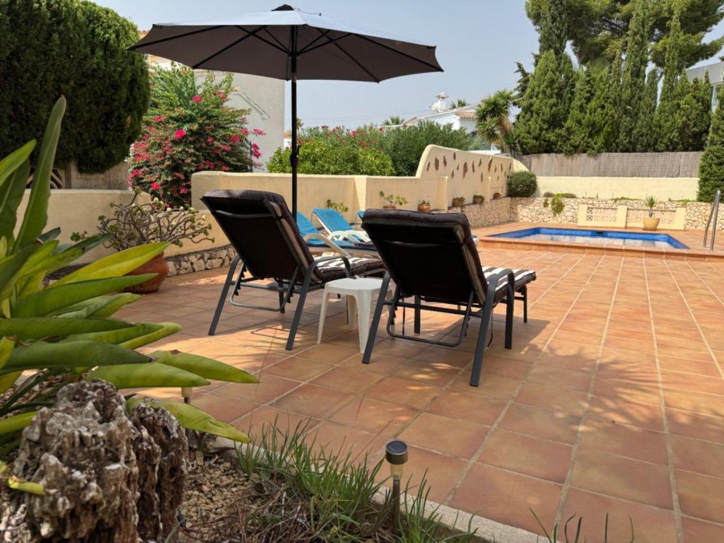 3 bed villa in Moraira