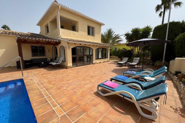 3 bed villa in Moraira