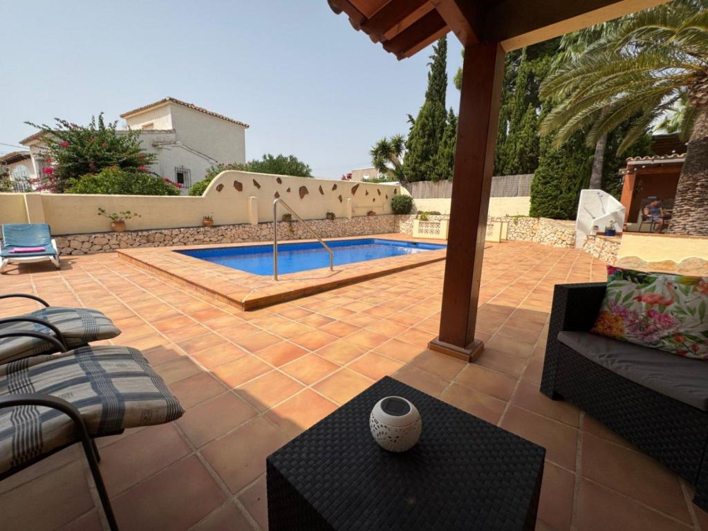 3 bed villa in Moraira