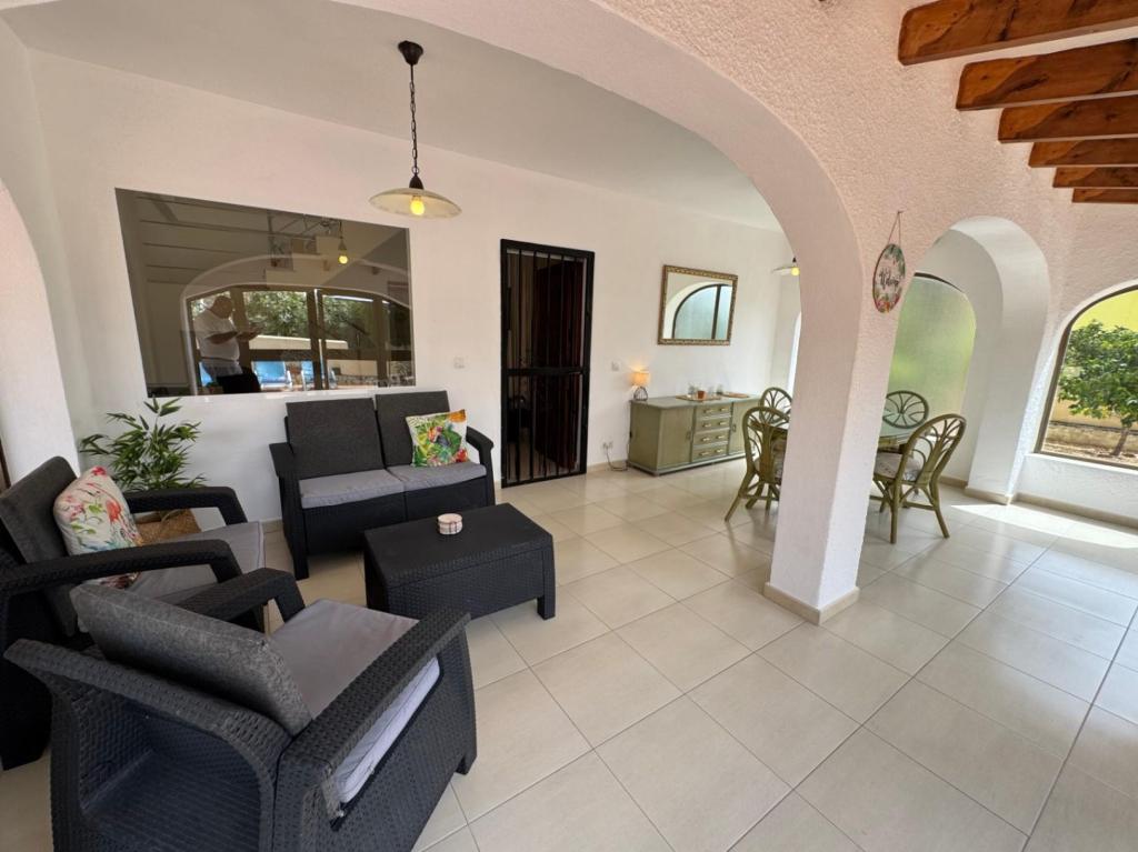 3 bed villa in Moraira